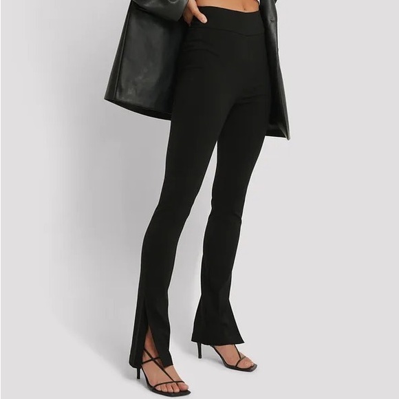 Zara Split Hem Leggings - Picture 1 of 5